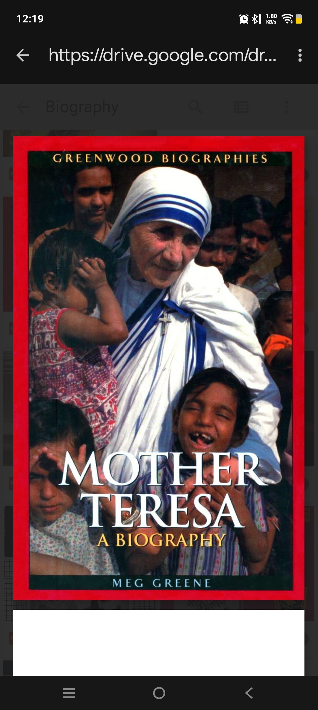 Mother teresa